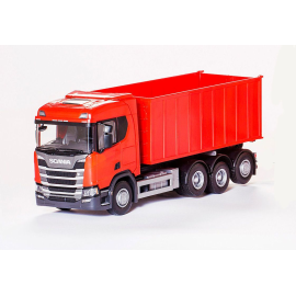 SCANIA CR 8x4 red Die cast 