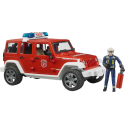 JEEP Wrangler Firefighter with character Scale: 1/16 Diecast fire engine 