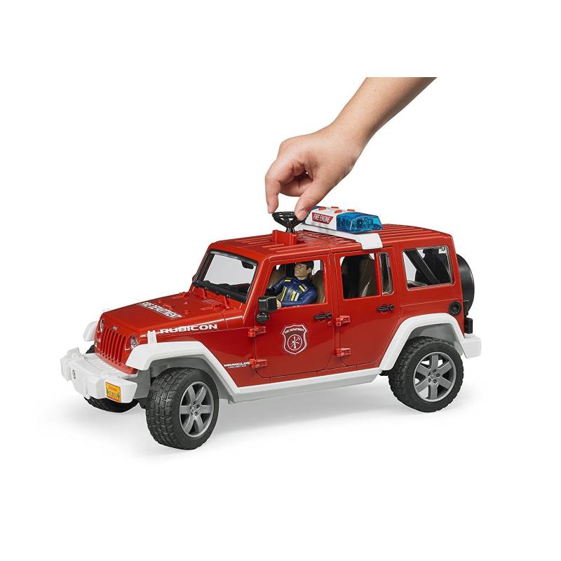 JEEP Wrangler Firefighter with character Scale: 1/16