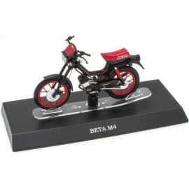 BETA M4 black and red moped Die cast 