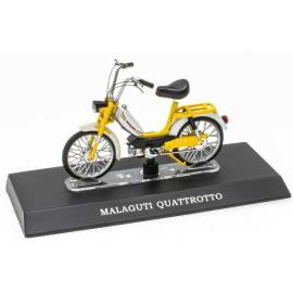 MALAGUTTI Quattrotto moped 1978 yellow and white Die cast 