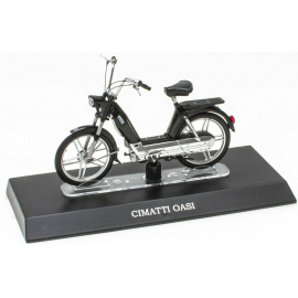 CIMATTI Oasi 1980 black moped Die cast 