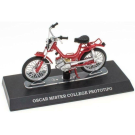 OSCAR Mister Collège Prototipo 1968 red moped Die cast 