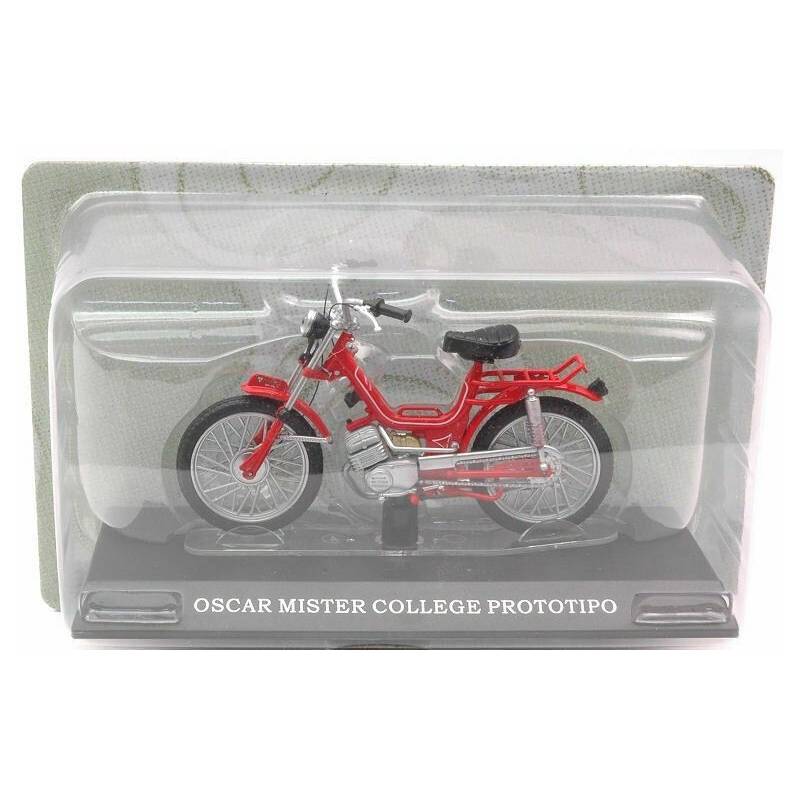 OSCAR Mister Collège Prototipo 1968 red moped Diecast motorcycle