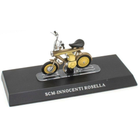 SCM Innocenti Rosella moped yellow and gold Die cast 