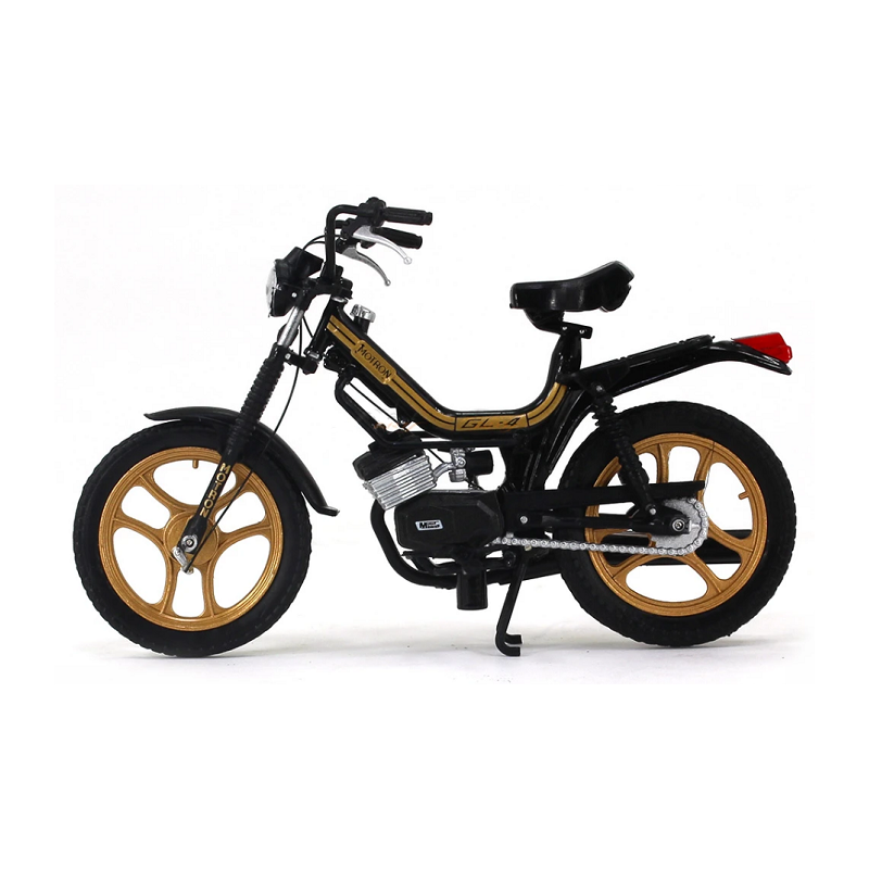 Moped MOTRON GL-4 black gold rims LEO MODELS