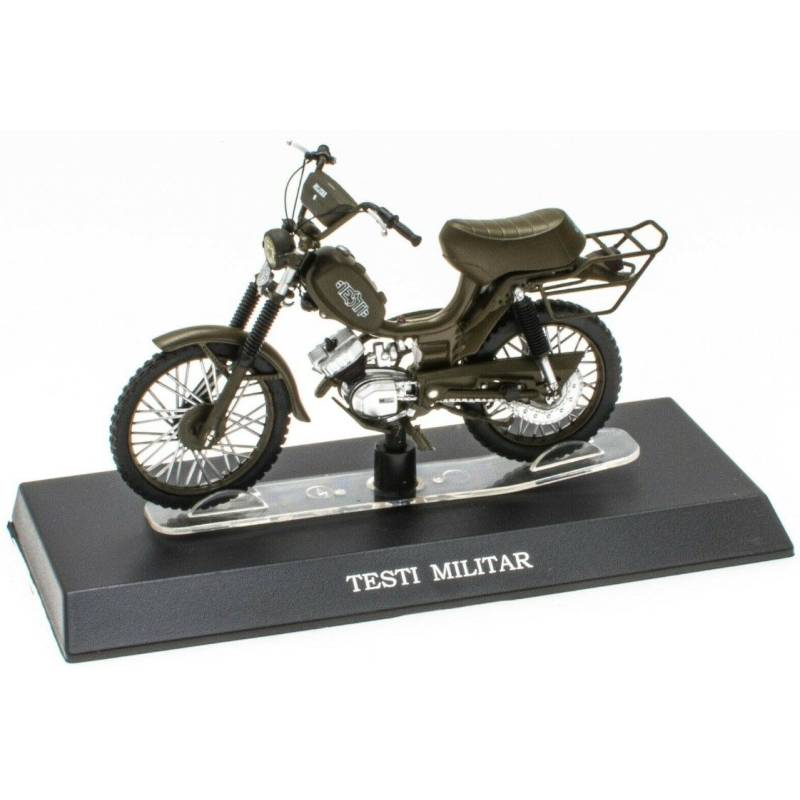 Moped TESTI Militar Khaki Die cast 