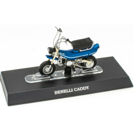 BENELLI moped caddy blue Die cast 