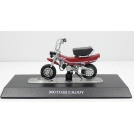 MOTOBI caddy moped red Die cast 