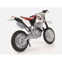 HONDA XR400R White and red Diecast motorcycle