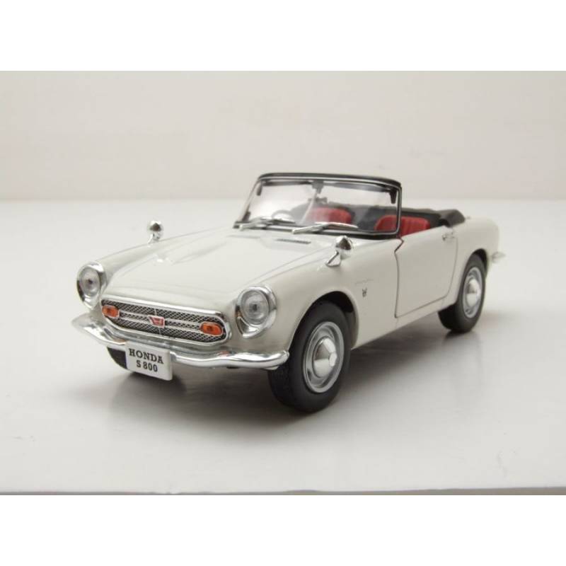 HONDA S800 convertible 1966 White Die cast 