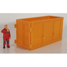 Waste container 11m3 - miniature Die cast vehicle 