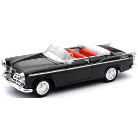 CHRYSLER C-300 1955 black convertible Die cast 