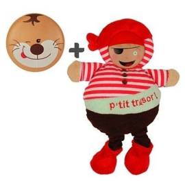 Puppet disguised as Pirate Plush 