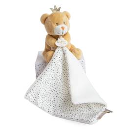 LITTLE KING BEAR - Puppet with cuddly toy Plush 