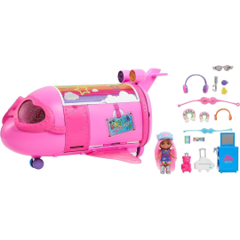 Extra luxury travel set with Barbie and accessories 
