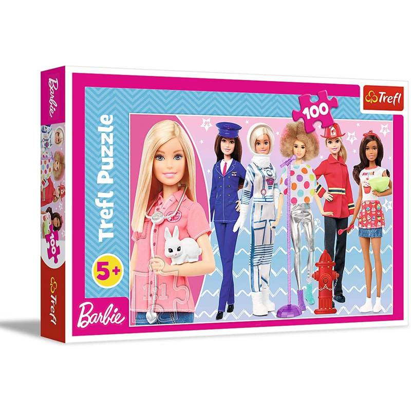 100 Piece Puzzle BARBIE Dolls 