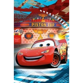 Puzzle - 54 Pieces - CARS - McQueen - 13.2 x 19.8 cm 