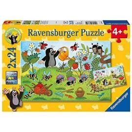 2x24 Piece Puzzle The Mole in the Garden 