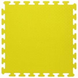 4 Yellow puzzle mats - 50 x 50 cm 