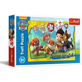 PAW PATROL 30 Piece Puzzle: Rider and his friends 