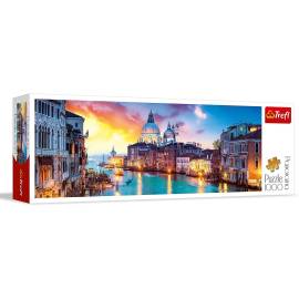 1000 Piece Panoramic Puzzle Grand Canal of Venice 