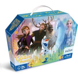 70 piece shiny puzzle DISNEY Frozen 