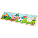 4 in 1 wooden farm animals puzzle 