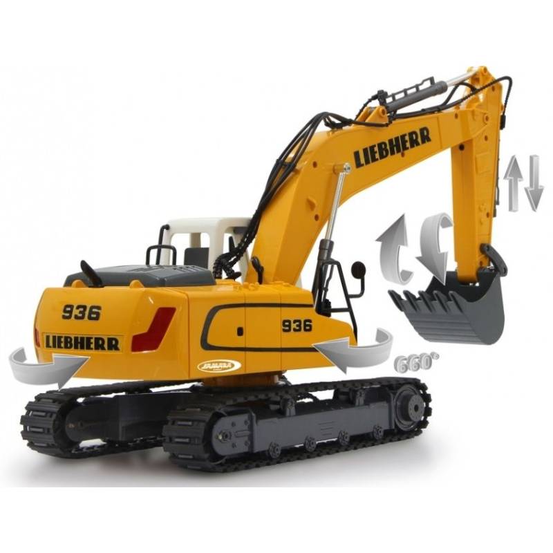 LIEBHERR 936 Radio Controlled Excavator JAMARA