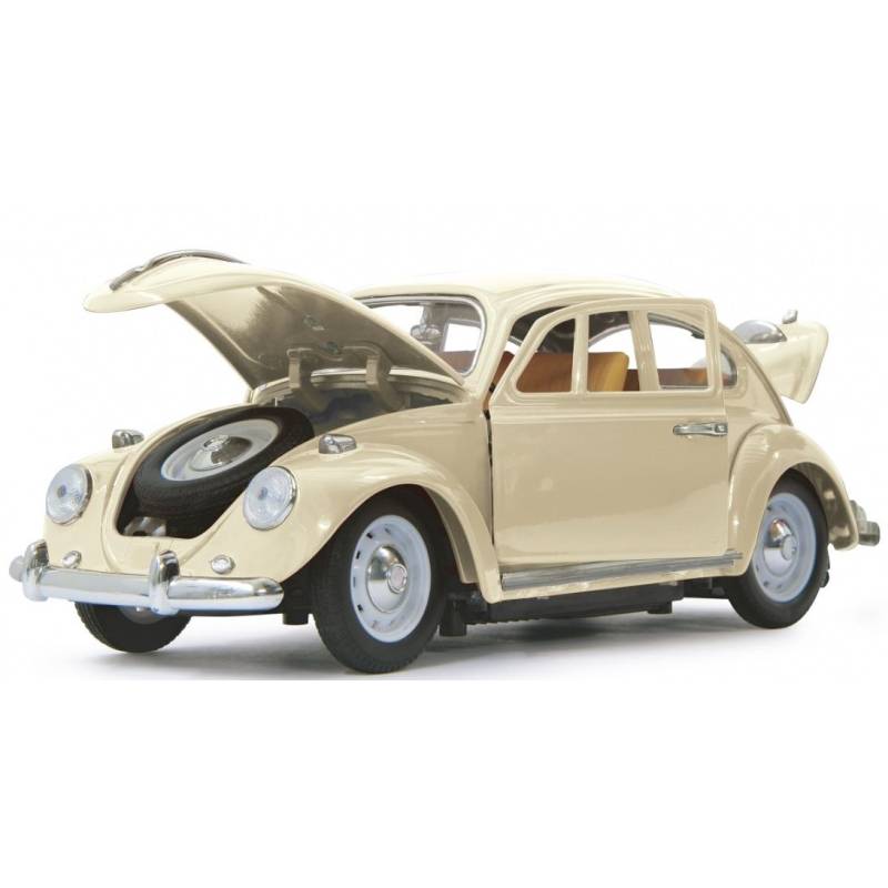 VW Beetle Cream White Radio Controlled RC : Radio control