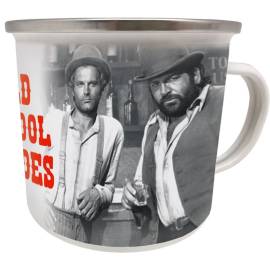 Bud Spencer & Terence Hill enamel mug Old School Heroes