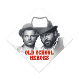 Bud Spencer & Terence Hill magnetic bottle opener Old School Heroes