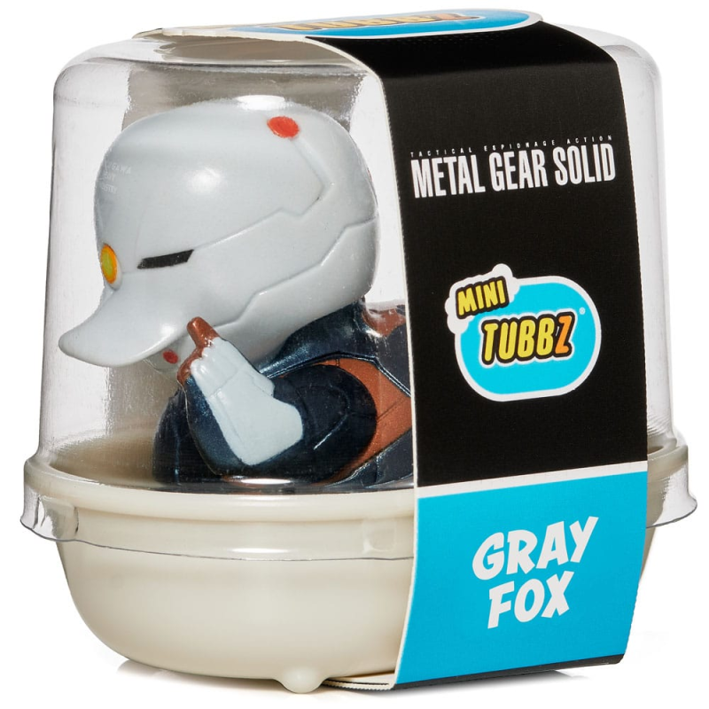 Metal Gear Solid Tubbz Gray Fox Mini PVC Figure 5 cm