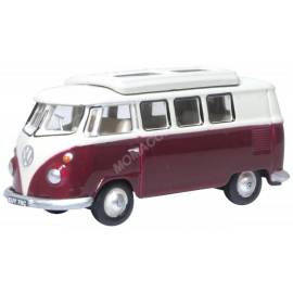 VOLKSWAGEN T1 CAMPER TITAN RED/BEIGE GRAY