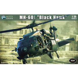 Plastic model of MH-60L "BLACK HAWK" helicopter 1:35