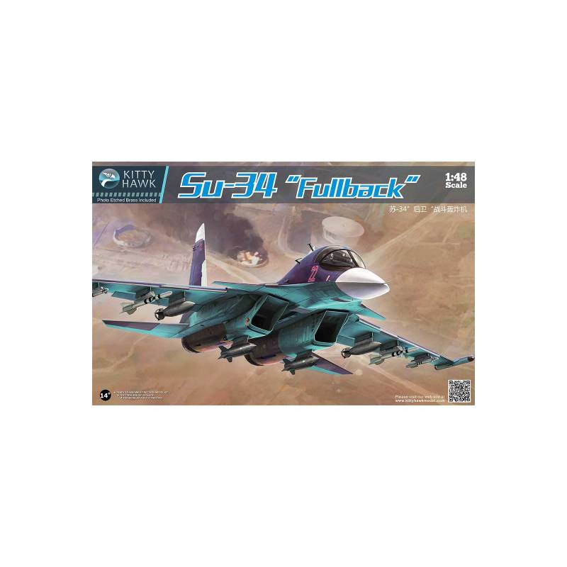 Plastic model aircraft Sukhoi Su-34 "Fullback" 1:48