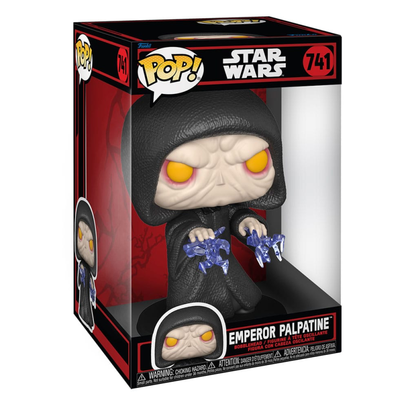 Star Wars: Dark Side Super Sized Jumbo POP! Palpatine vinyl figure 25 cm