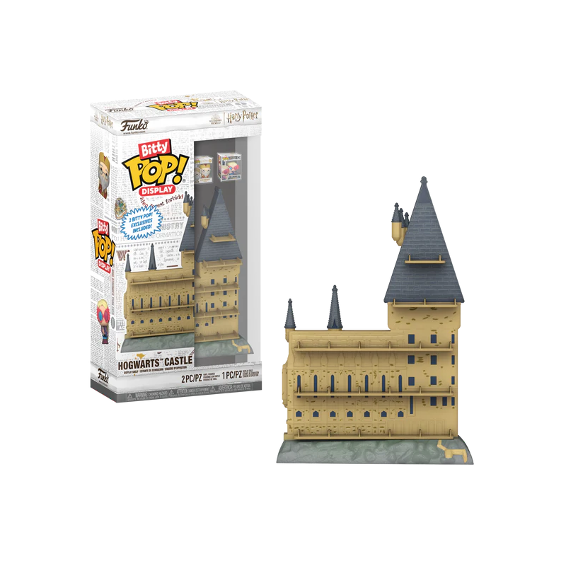 BITTY POP Display - Hogwarts Castle w/2 Exclusive Bitty Pop