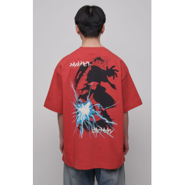 Naruto Shippuden T-Shirt Graphic Red