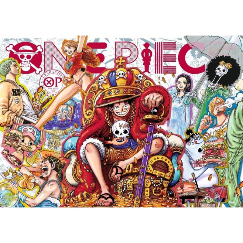 ONE PIECE - The official 2025 calendar Calendar