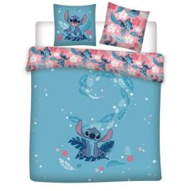 LILO & STITCH - Bed set 240x220cm + 2x65x65cm - Sitting Stitch 