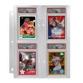 Ultrapro Page For Psa Graded Transparent 3 Ring Binder 