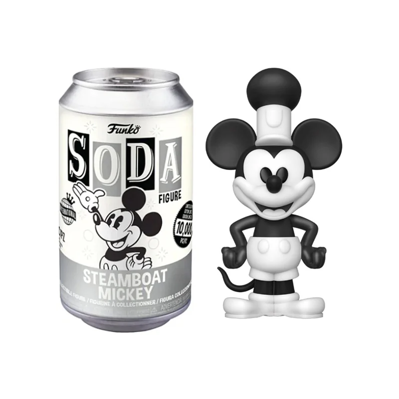 Disney Vinyl Soda Steamboat Willie Pop figures 