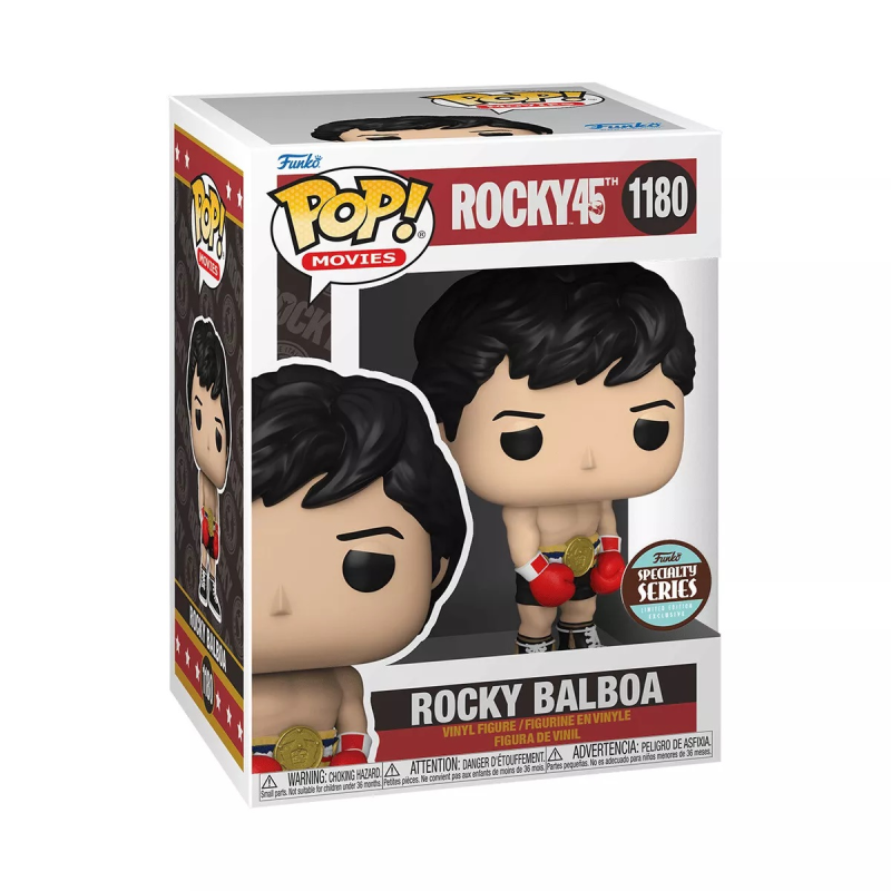 Rocky Pop 45Th Anniv Rocky Gold Belt Exclusive Pop figures