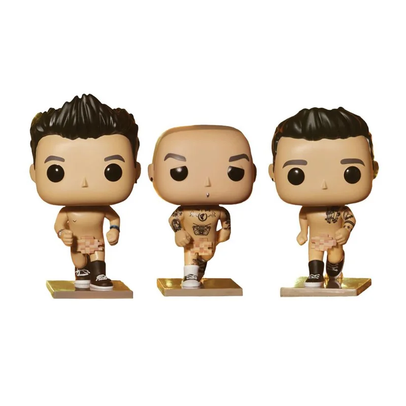 Rocks Pop Blink 182 3Pk Naked Excluded Pop figures