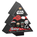 STAR WARS - Pocket Pop 4 Pack - Tree Holiday Keychain