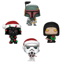 STAR WARS - Pocket Pop 4 Pack - Tree Holiday Funko