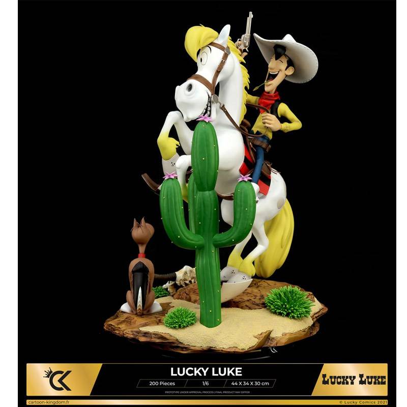 Lucky Luke Statue Resin Limited 200 Copies CARTOON KINGDOM