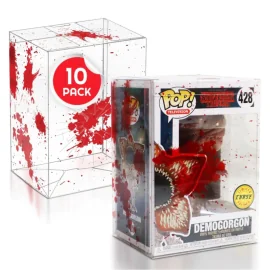 Evoretro Protective Case 0.40mm For Funko Pop Red Blood Bullet X10pcs 