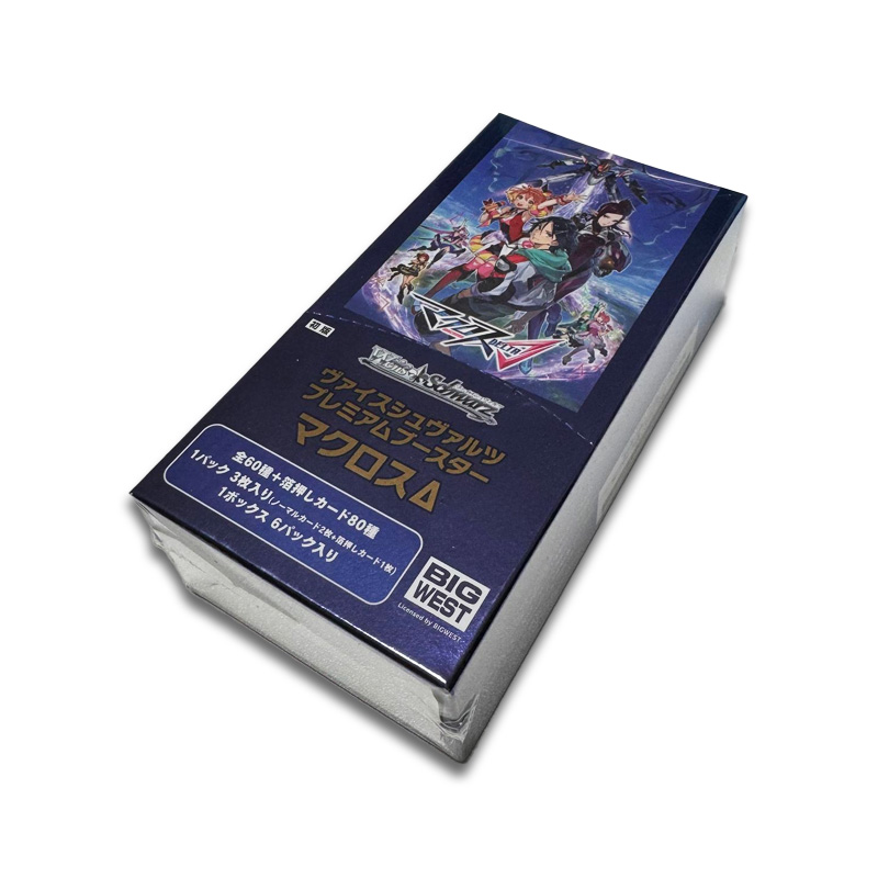 Weiss Schwarz TCG Macross Delta Display 6 Boosters 3 Cards Collector cards